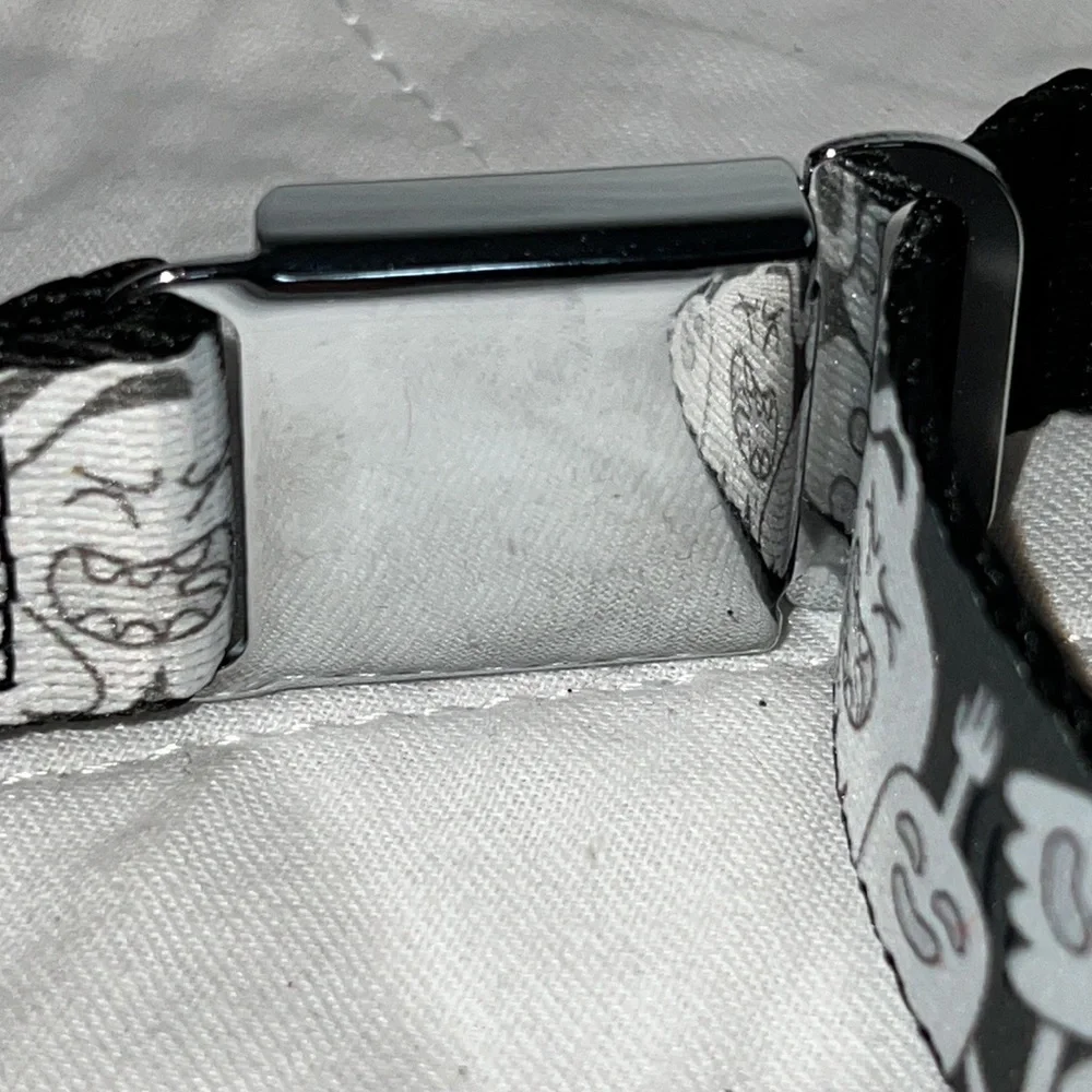 Buckle Down Kids High Five Ghost Stacked Seatbelt Belt NWT